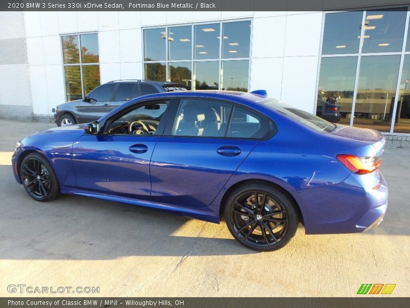 Portimao Blue Metallic / Black 2020 BMW 3 Series 330i xDrive Sedan