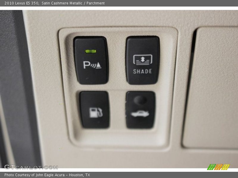 Satin Cashmere Metallic / Parchment 2010 Lexus ES 350