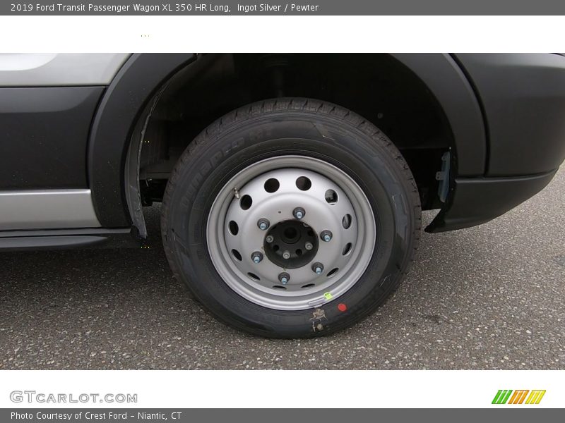Ingot Silver / Pewter 2019 Ford Transit Passenger Wagon XL 350 HR Long