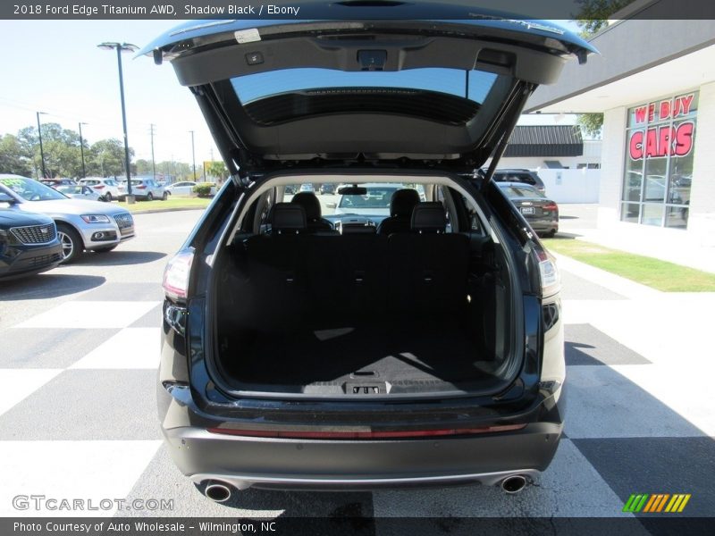 Shadow Black / Ebony 2018 Ford Edge Titanium AWD
