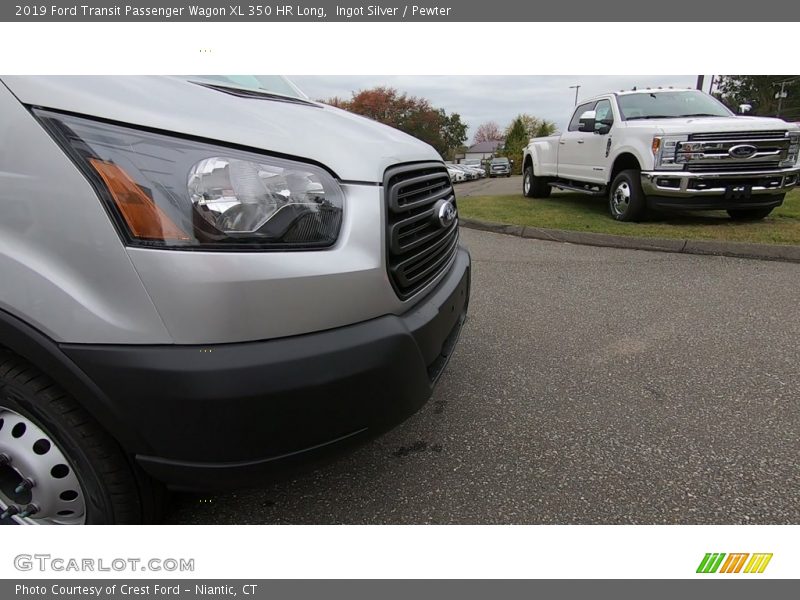 Ingot Silver / Pewter 2019 Ford Transit Passenger Wagon XL 350 HR Long