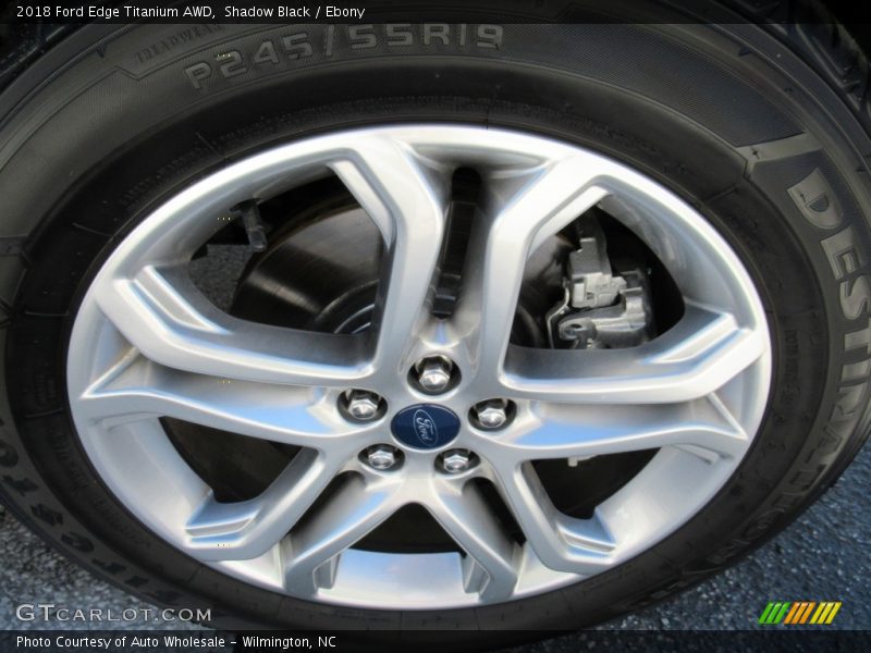 Shadow Black / Ebony 2018 Ford Edge Titanium AWD