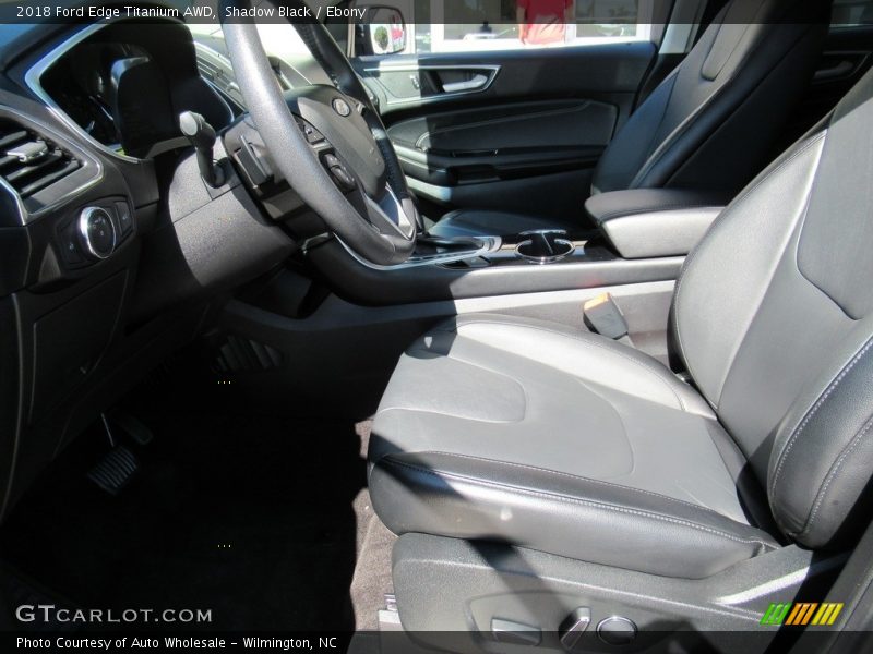 Shadow Black / Ebony 2018 Ford Edge Titanium AWD