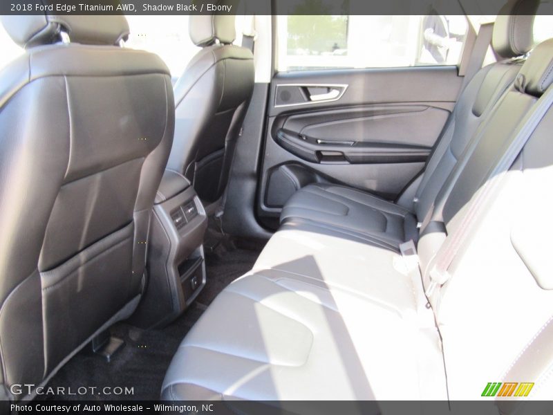 Shadow Black / Ebony 2018 Ford Edge Titanium AWD