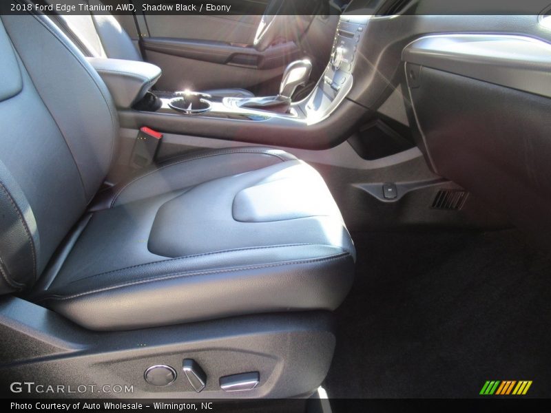 Shadow Black / Ebony 2018 Ford Edge Titanium AWD
