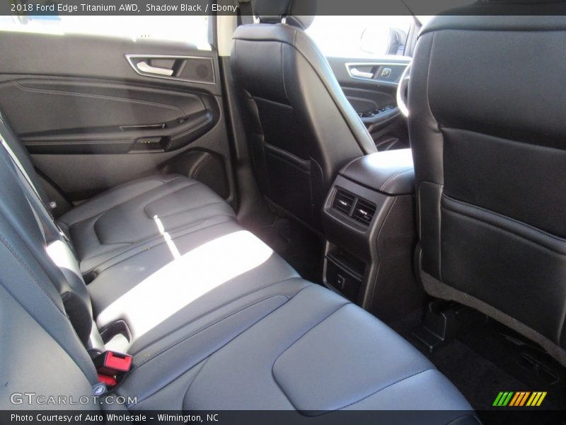Shadow Black / Ebony 2018 Ford Edge Titanium AWD