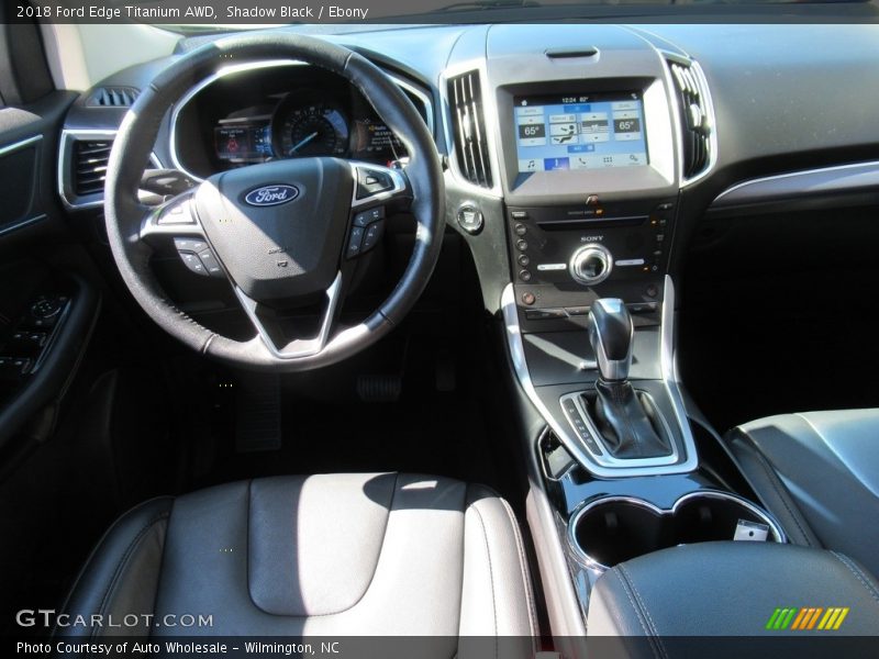 Shadow Black / Ebony 2018 Ford Edge Titanium AWD