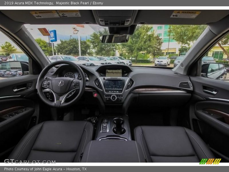 Majestic Black Pearl / Ebony 2019 Acura MDX Technology