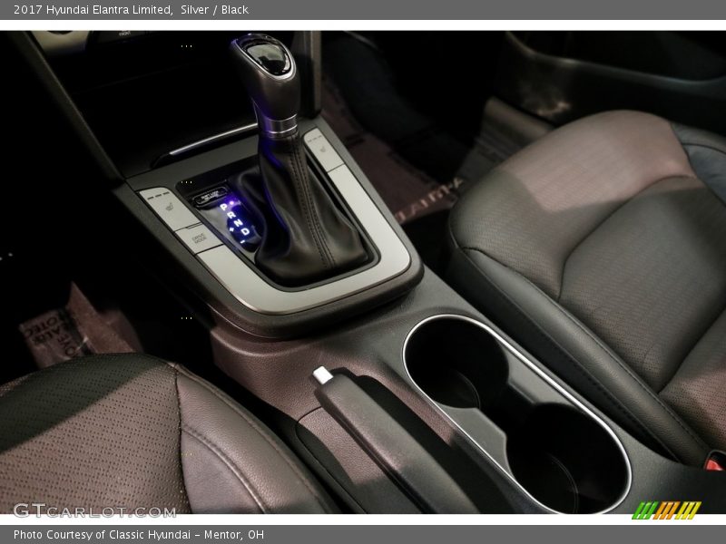 Silver / Black 2017 Hyundai Elantra Limited