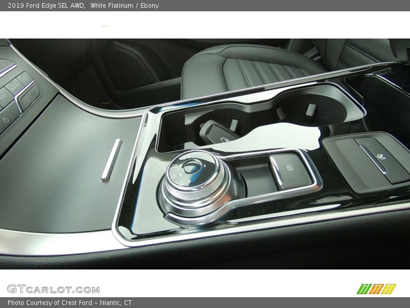 White Platinum / Ebony 2019 Ford Edge SEL AWD