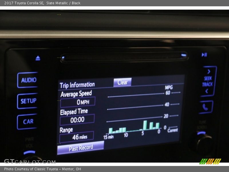 Slate Metallic / Black 2017 Toyota Corolla SE