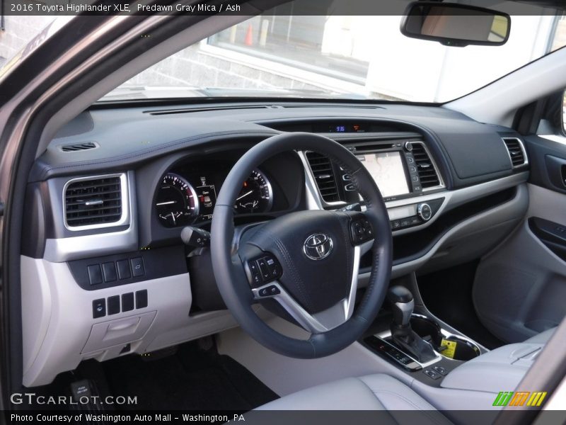 Predawn Gray Mica / Ash 2016 Toyota Highlander XLE