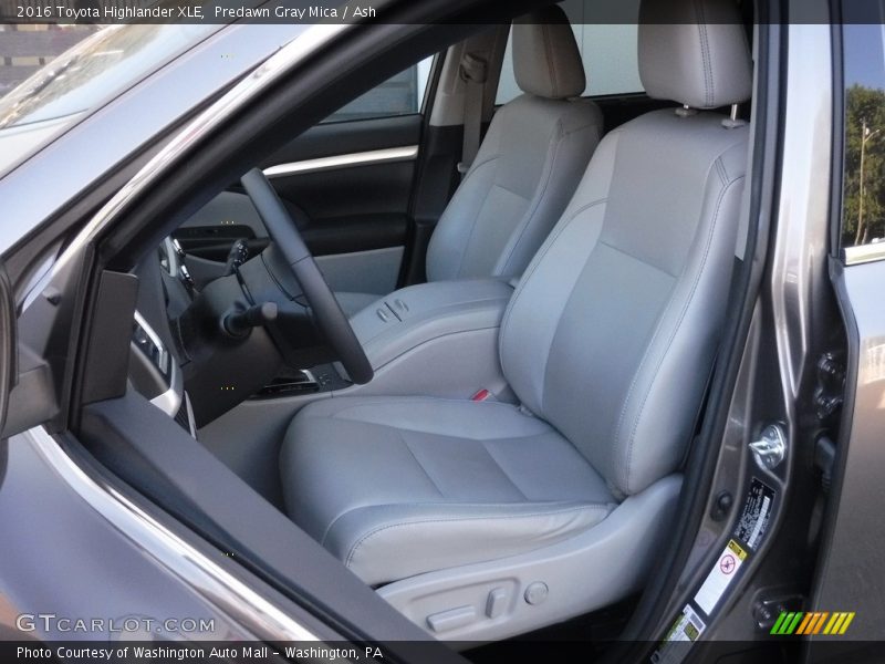 Predawn Gray Mica / Ash 2016 Toyota Highlander XLE