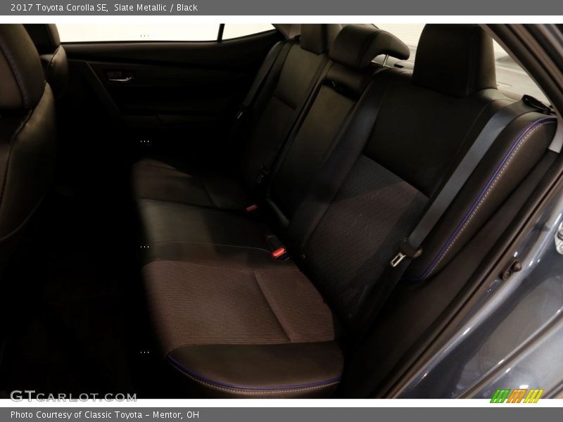 Slate Metallic / Black 2017 Toyota Corolla SE