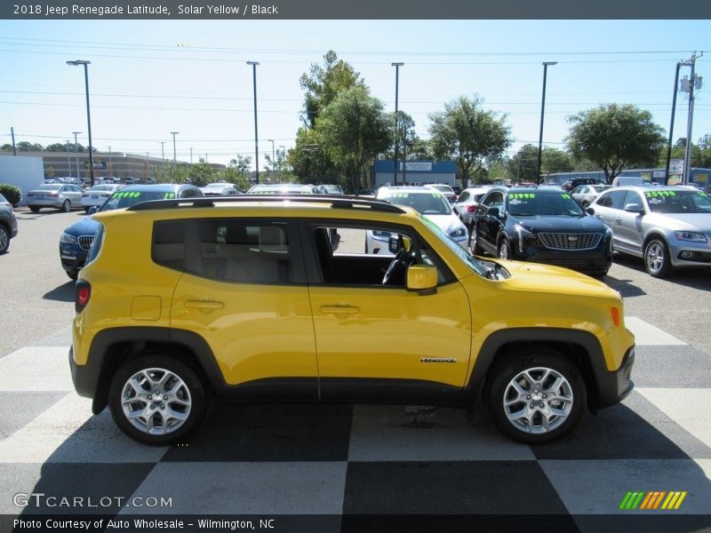 Solar Yellow / Black 2018 Jeep Renegade Latitude