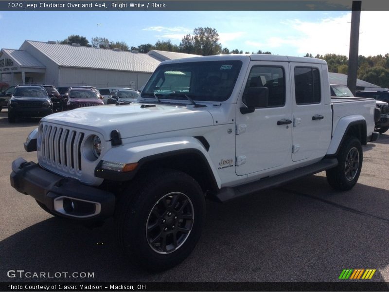 Bright White / Black 2020 Jeep Gladiator Overland 4x4