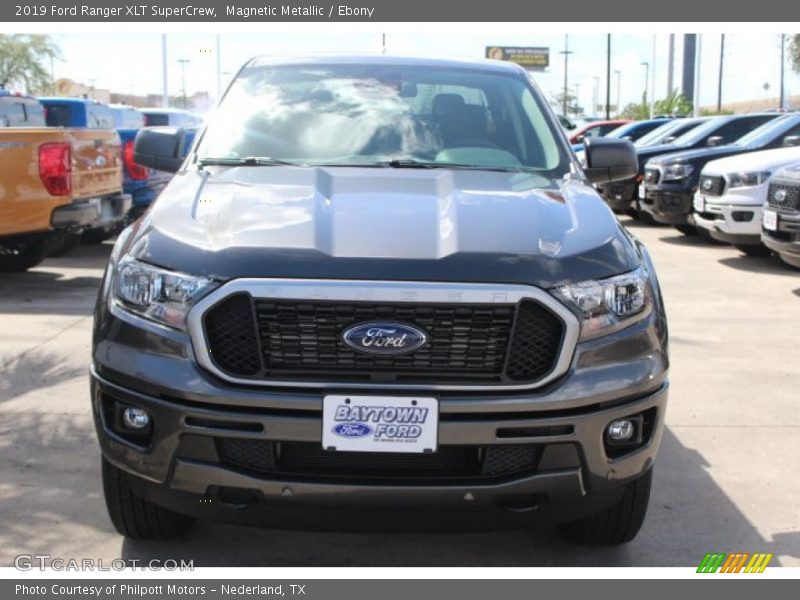 Magnetic Metallic / Ebony 2019 Ford Ranger XLT SuperCrew