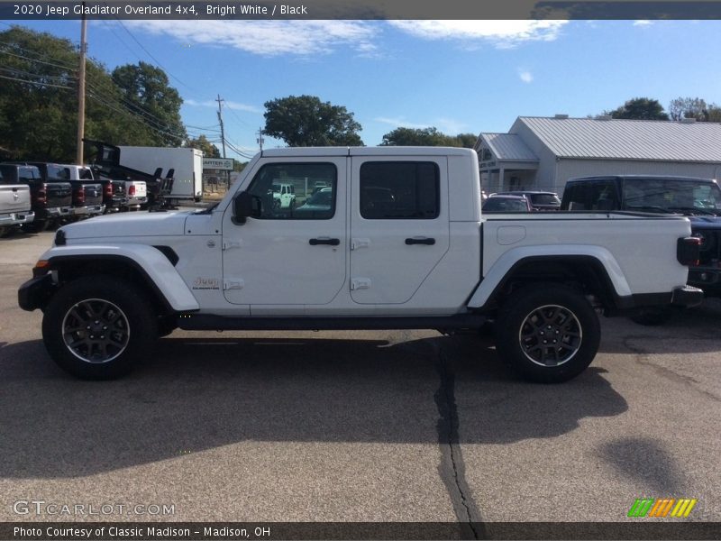Bright White / Black 2020 Jeep Gladiator Overland 4x4