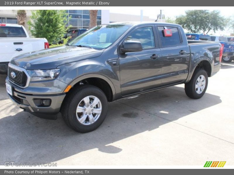 Magnetic Metallic / Ebony 2019 Ford Ranger XLT SuperCrew
