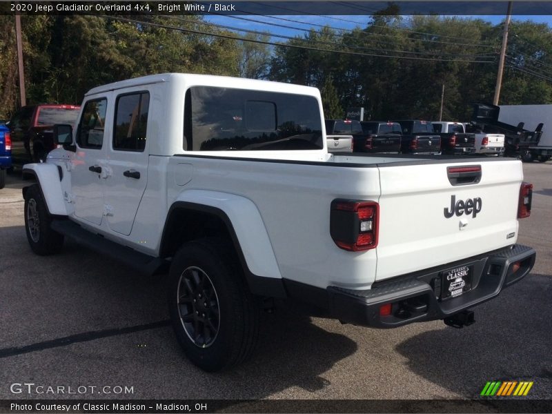 Bright White / Black 2020 Jeep Gladiator Overland 4x4