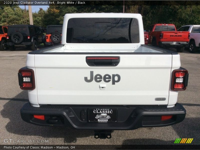 Bright White / Black 2020 Jeep Gladiator Overland 4x4