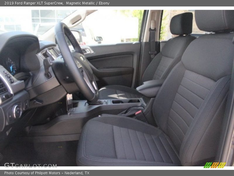 Magnetic Metallic / Ebony 2019 Ford Ranger XLT SuperCrew
