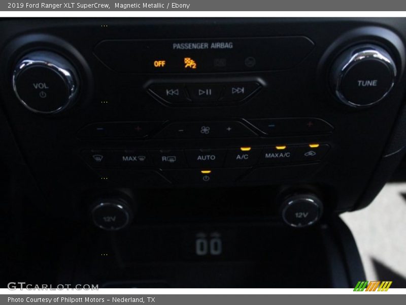 Magnetic Metallic / Ebony 2019 Ford Ranger XLT SuperCrew