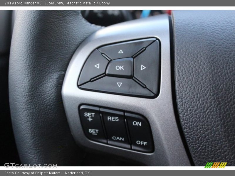 Magnetic Metallic / Ebony 2019 Ford Ranger XLT SuperCrew