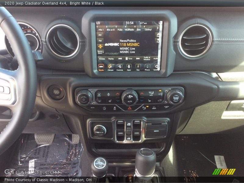 Bright White / Black 2020 Jeep Gladiator Overland 4x4
