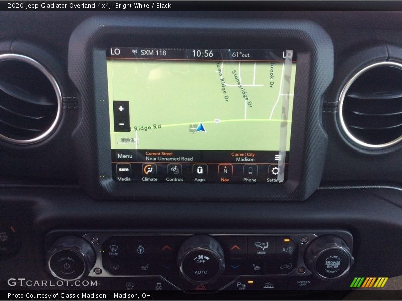 Bright White / Black 2020 Jeep Gladiator Overland 4x4