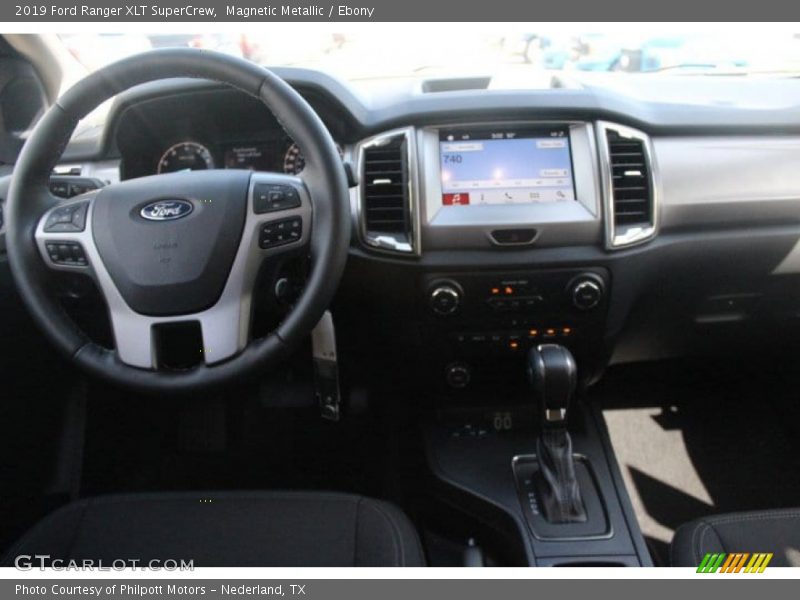 Magnetic Metallic / Ebony 2019 Ford Ranger XLT SuperCrew