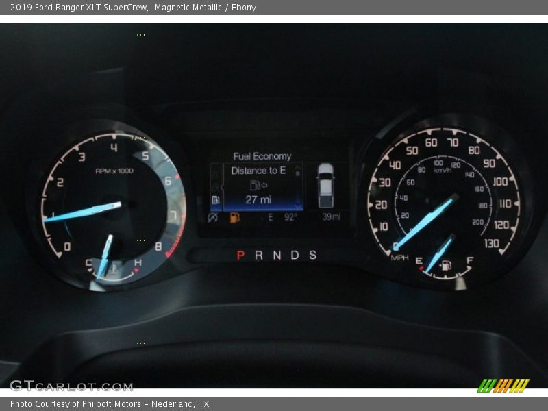 Magnetic Metallic / Ebony 2019 Ford Ranger XLT SuperCrew