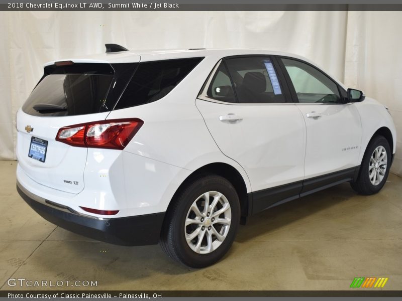 Summit White / Jet Black 2018 Chevrolet Equinox LT AWD