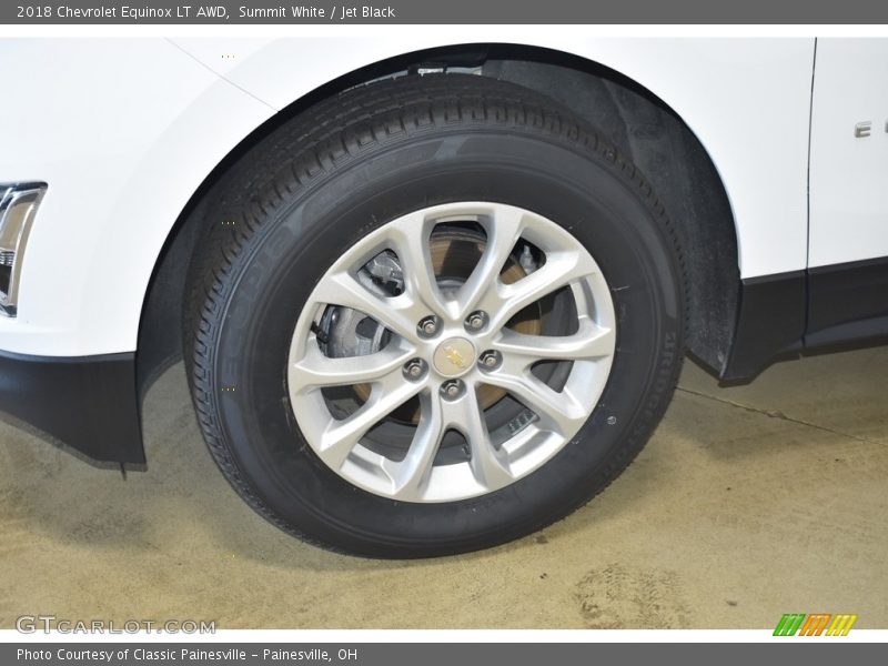 Summit White / Jet Black 2018 Chevrolet Equinox LT AWD