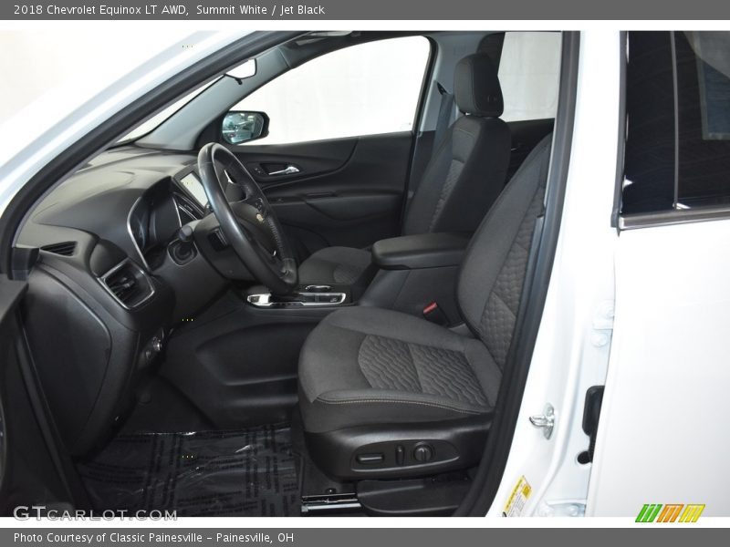 Summit White / Jet Black 2018 Chevrolet Equinox LT AWD