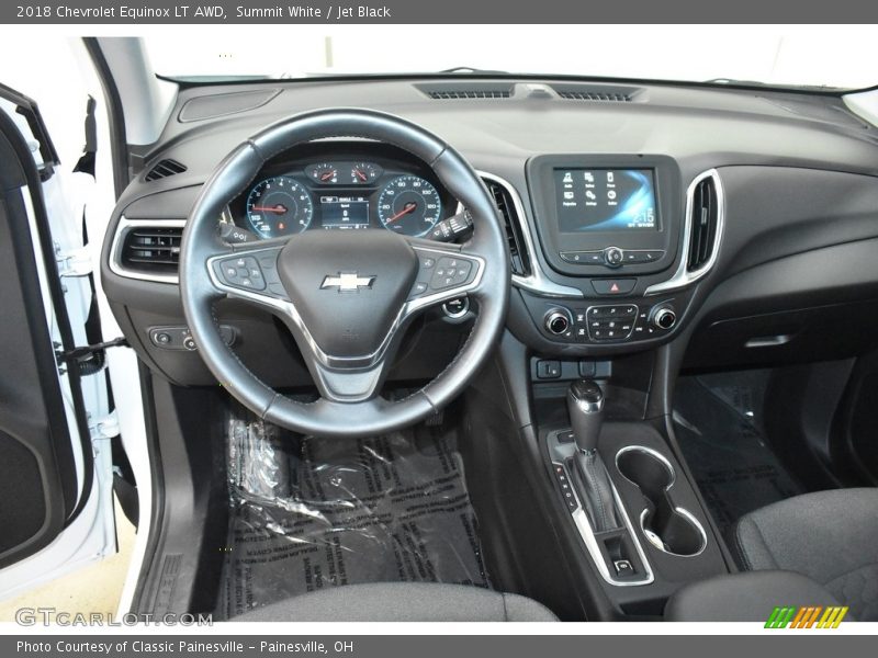 Summit White / Jet Black 2018 Chevrolet Equinox LT AWD