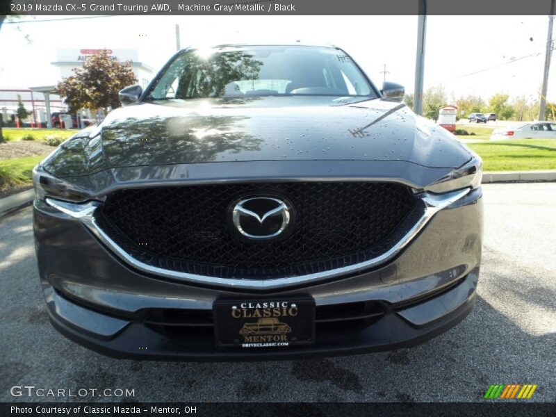 Machine Gray Metallic / Black 2019 Mazda CX-5 Grand Touring AWD