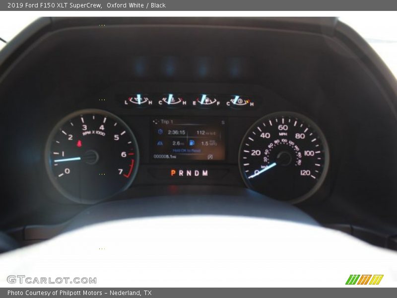 Oxford White / Black 2019 Ford F150 XLT SuperCrew