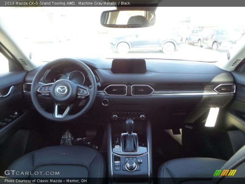 Machine Gray Metallic / Black 2019 Mazda CX-5 Grand Touring AWD