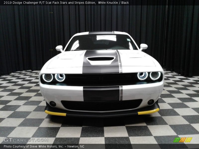 White Knuckle / Black 2019 Dodge Challenger R/T Scat Pack Stars and Stripes Edition