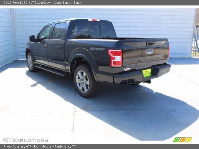Agate Black / Black 2019 Ford F150 XLT SuperCrew