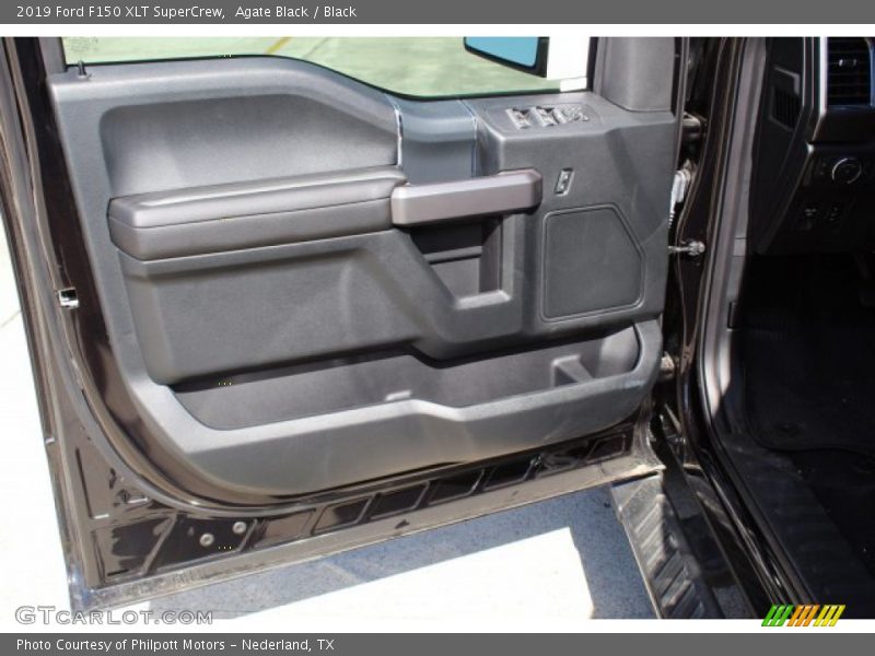 Agate Black / Black 2019 Ford F150 XLT SuperCrew