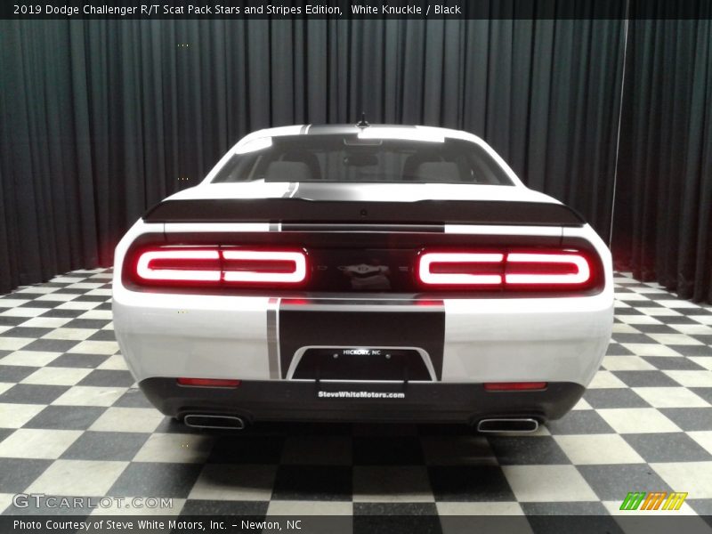 White Knuckle / Black 2019 Dodge Challenger R/T Scat Pack Stars and Stripes Edition