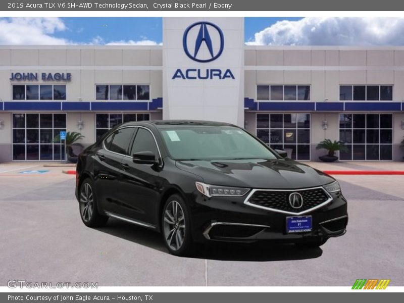 Crystal Black Pearl / Ebony 2019 Acura TLX V6 SH-AWD Technology Sedan