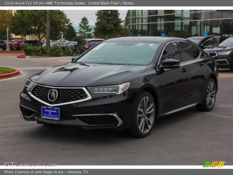 Crystal Black Pearl / Ebony 2019 Acura TLX V6 SH-AWD Technology Sedan