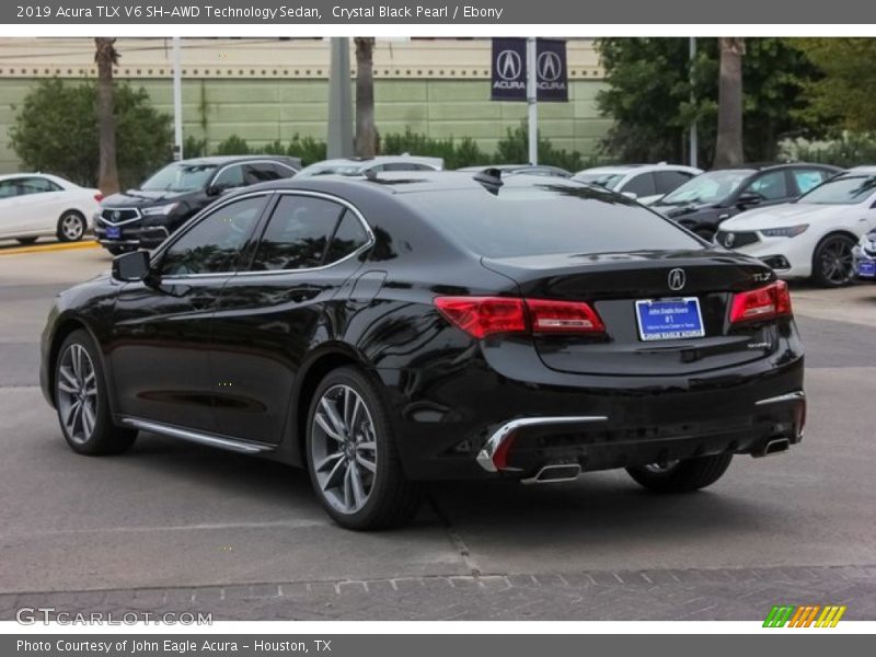Crystal Black Pearl / Ebony 2019 Acura TLX V6 SH-AWD Technology Sedan