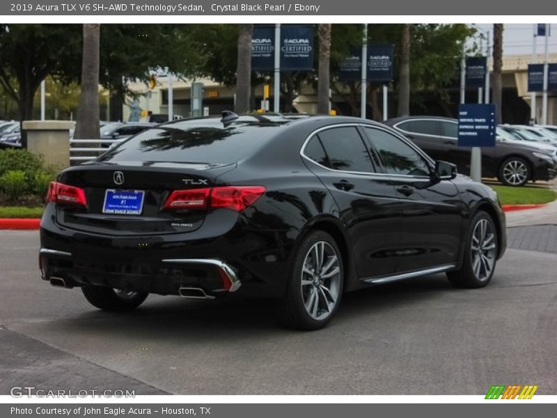 Crystal Black Pearl / Ebony 2019 Acura TLX V6 SH-AWD Technology Sedan