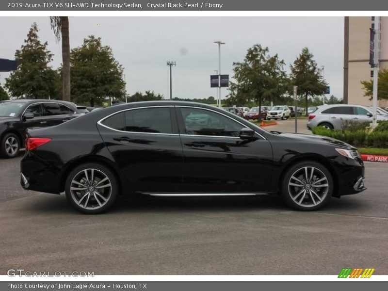 Crystal Black Pearl / Ebony 2019 Acura TLX V6 SH-AWD Technology Sedan