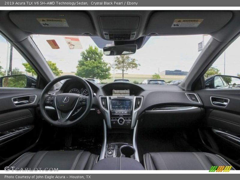 Crystal Black Pearl / Ebony 2019 Acura TLX V6 SH-AWD Technology Sedan
