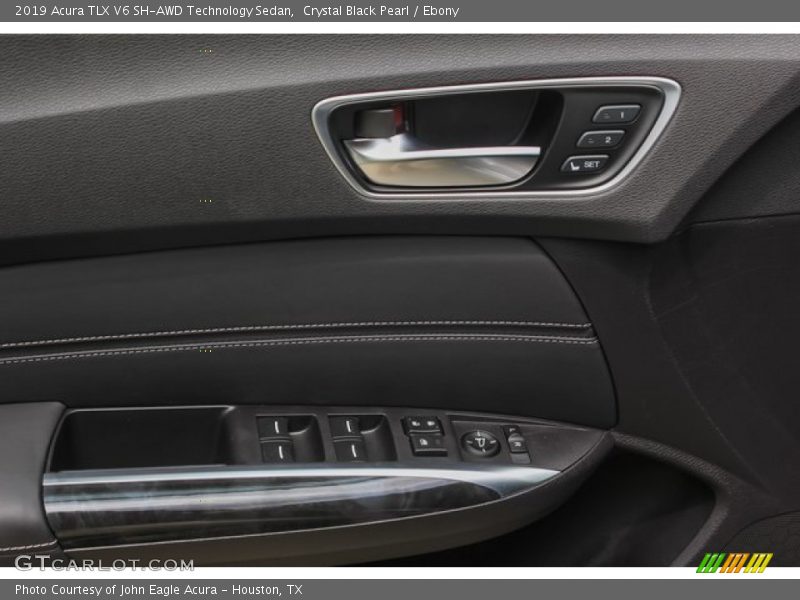 Crystal Black Pearl / Ebony 2019 Acura TLX V6 SH-AWD Technology Sedan